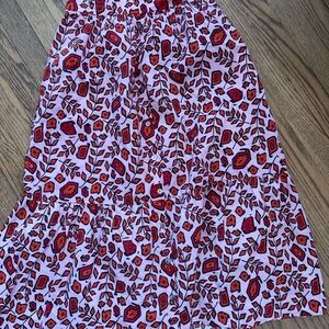 Xirena Floral Pink Skirt